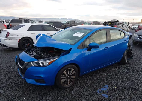 2021 Nissan Versa Sv Xtronic Cvt z USA, uszkodzony, nr VIN 3N1CN8EV4ML862151